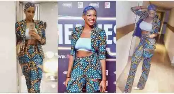 BBNaija’s Ahneeka Fires Back At Critics Over Her Outfit To Headies 2018 Event